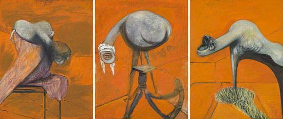 Francis Bacon: Three Studies for Figures at the Base of a Crucifixion